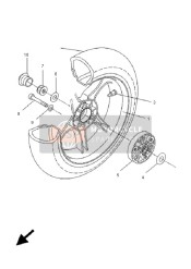 Roue arrière